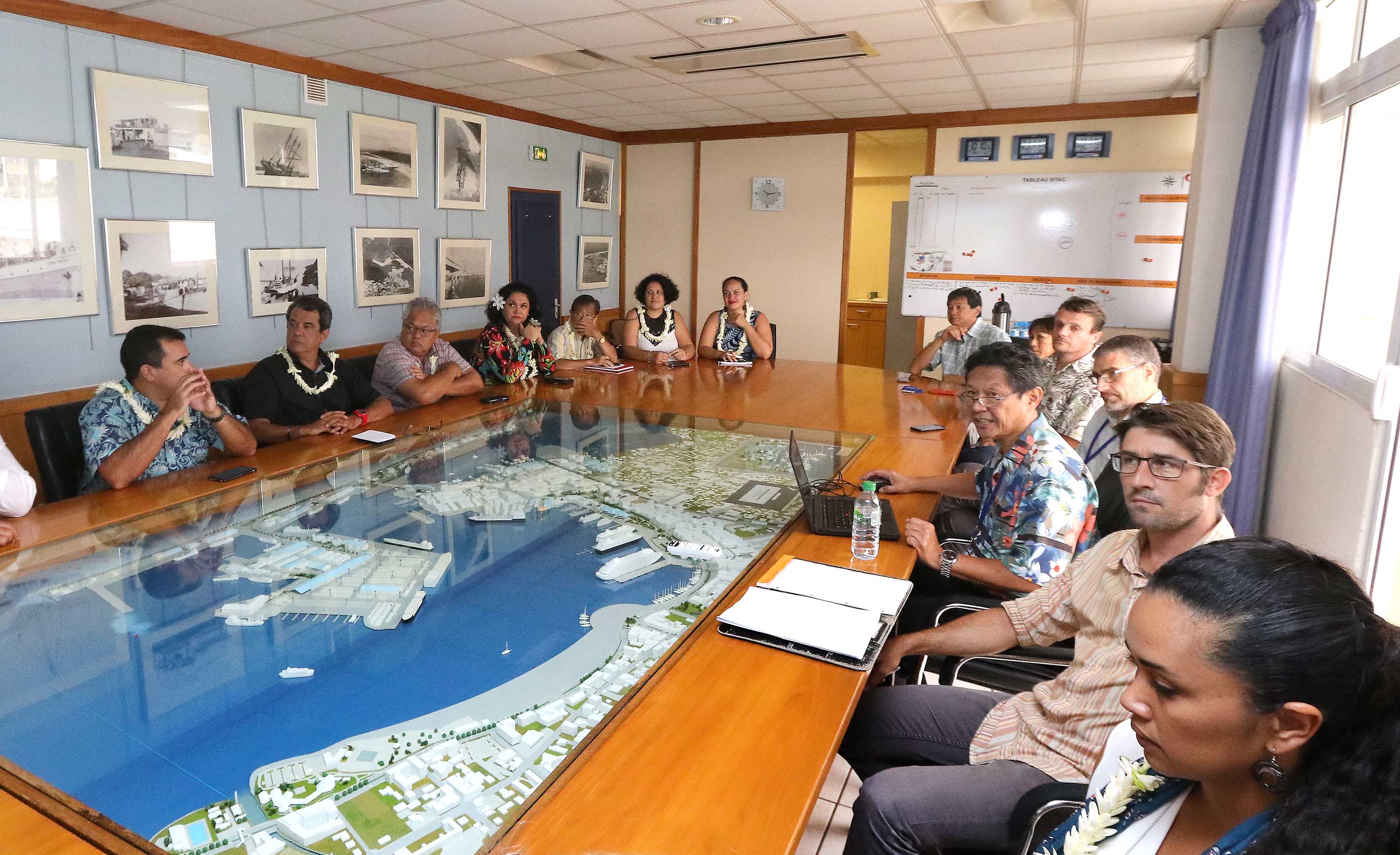 Port autonome 2018 : Crédit photo - Présidence de la Polynésie française 
