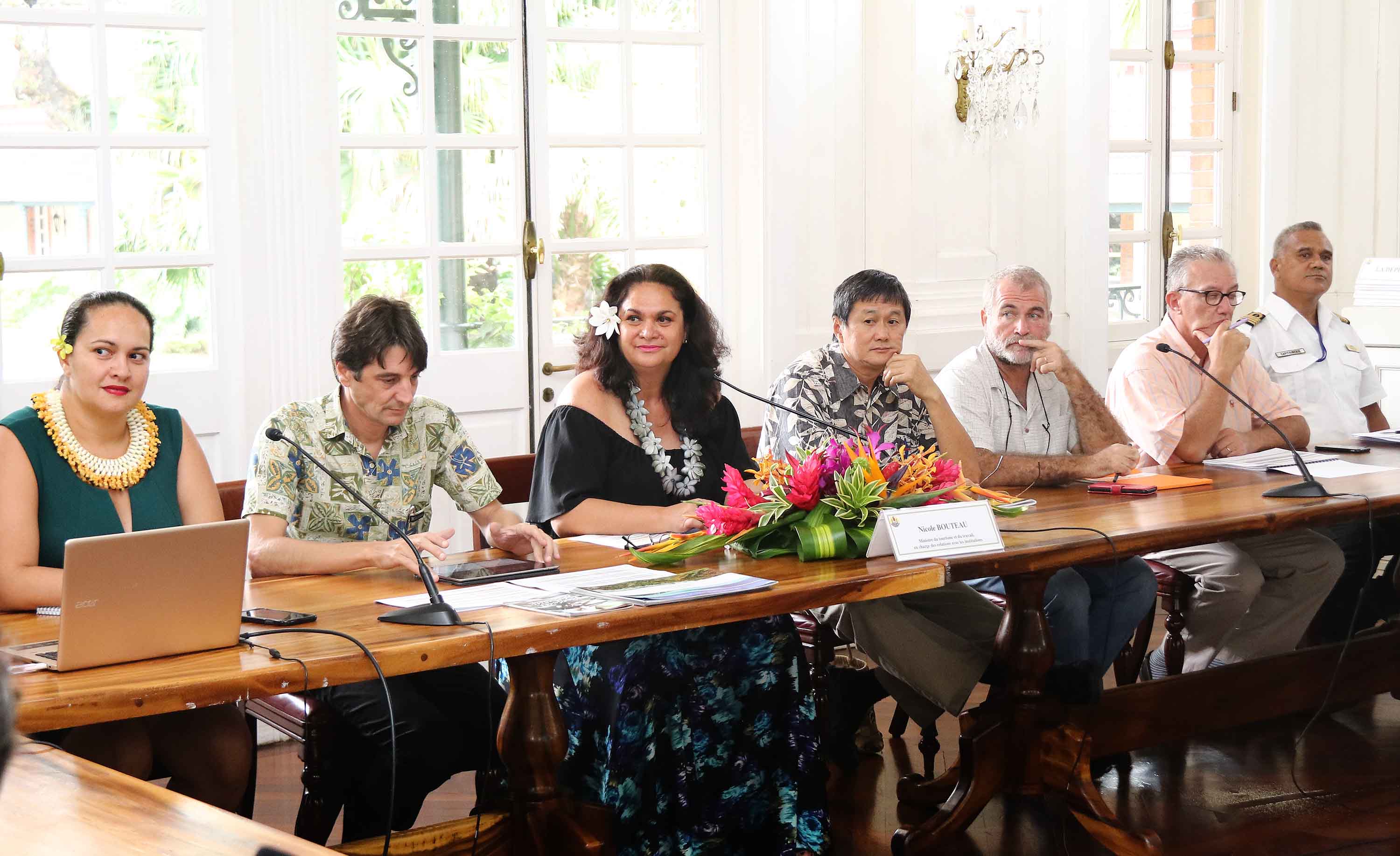 Le directeur du Port autonome participe à la réunion préparatoire pour l'arrivée de paquebots de grande capacité 