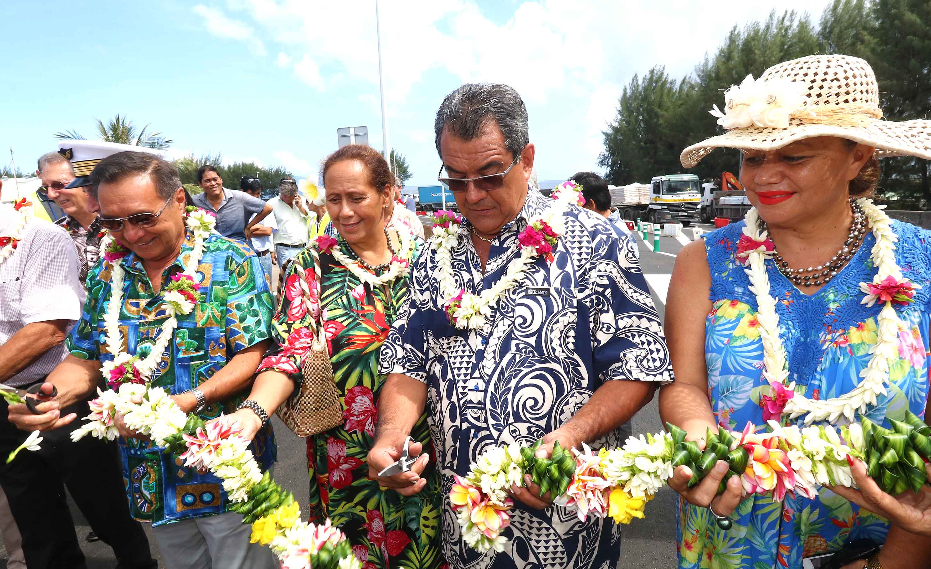 Inauguration du pont 