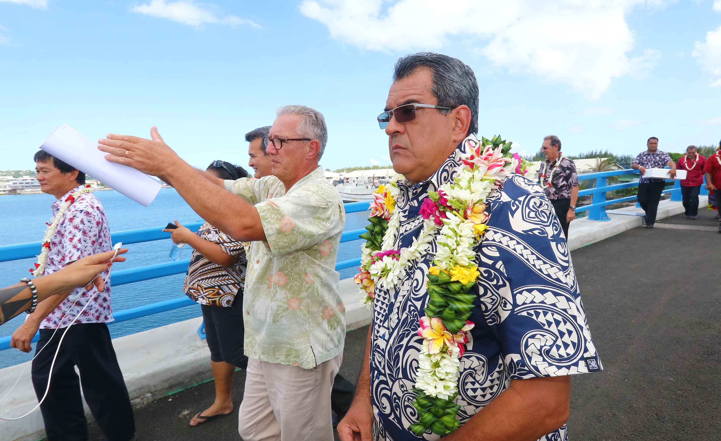 Inauguration du pont 