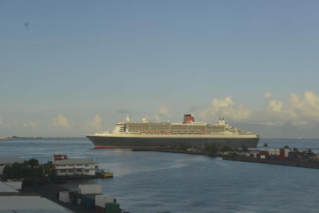 Arrivée des navires