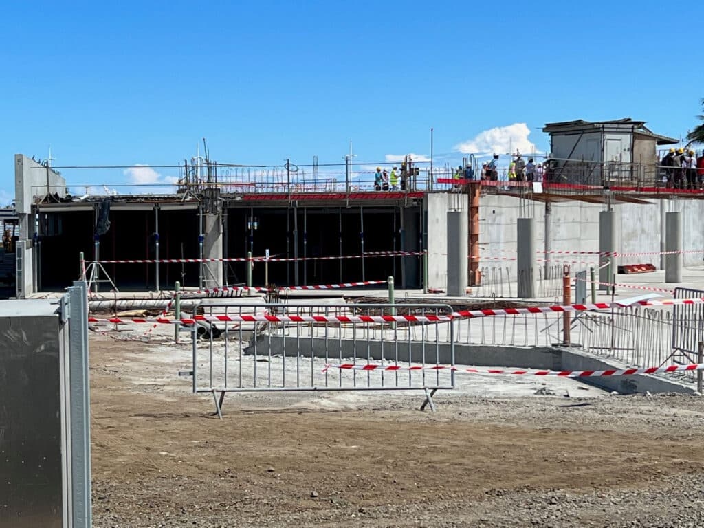 Grands travaux en cours